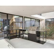 Use these finished modular outdoor kitchen pieces to help complete your outdoor cooking. Veradek Outdoor Kitchen Series 5 Piece Modular Outdoor Kitchens Grill Not Included Reviews Wayfair