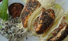 We did not find results for: Fish Tacos Your Choice Of Bronzed Salmon Or Pacific Cod Topped With Chipotle Ranch Dressed Cabbage