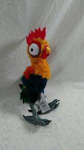 Disney Store Moana Hei Hei Chicken Rooster Plush Stuffed Animal Bird 12 Disney