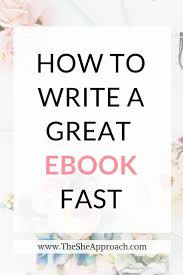 How To Write An Ebook Fast And Sell It For Profit In 2020 Ebook Writing Writing Writing A Book
