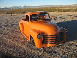 Image result for Orange 1952 Truck