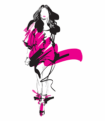 Fashion Model Sketch Vector Illustration 1160272 Png Images Pngio