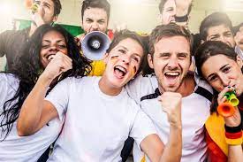 ·a fan of the sport football (soccer), especially of particular team Fussballfan Das Mag Der Deutsche Fussi Fan Fit For Fun