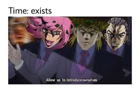 He almost died and his savior had a distinct hairstyle he copied. Pin By Fran Virgolini On Jjba Jojo Bizzare Adventure Jojo Bizarre Jojo S Bizarre Adventure