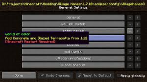 To help you settle on a name and importantly find one that hasn't been taken i created this random generator. Village Names Mods Minecraft Curseforge