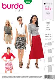 I subscribe to the page! Schnittmuster Burda Ausgestellter Rock Damen Bei Stoffe Werning Kaufen Stoffe Werning Gmbh
