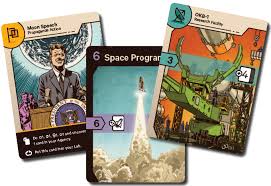 5.65 board game geek avg player rating: Space Race The Card Game Game Card Design Card Games Cards