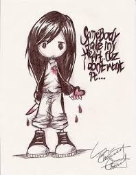 Emo Drawing Emo Art Emo Pictures Drawings