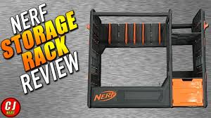 Cheap, portable, and easily customized. Nerf Elite Blaster Rack New 2018 Storage Solution Unboxing Review Youtube