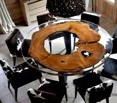On Sale In Stock Epoxy Round Table Root Table Wood Resin Table Resin Furniture