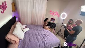 Slutty BBWS BTS -Watch me film my husband fuck this ...