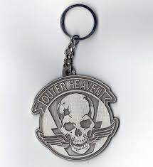 Metal Gear Solid V The Phantom Pain Outer Heaven Metal Gear Solid Key Chain Outer Heaven Zinc Alloy Support Venom Snake Metal Gear Solid Metal Gear Keychain