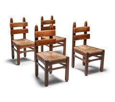 For Sale Rustic Modern Oak Cord Chairs 1930s In 2020 Modern Rustic Chair Oak