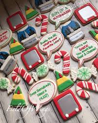 Elf Movie Decorated Christmas Sugar Cookies Fieldofwings Elf Christmascookies Elfcooki Christmas Cookies Decorated Elf Cookies Creative Christmas Cookies