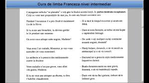 Curs De Limba Franceza Intermediari Tema Vocabular Lectia 16 Youtube