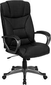 flash furniture high back black leather executive swivel office chair in 2020 black office chair leather office chair modern office chair