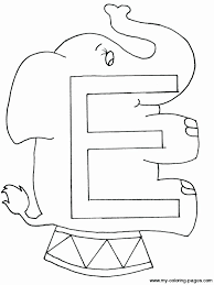 Coloring Pages Alphabet Letters Luxury Letter E Coloring Pages Ide
