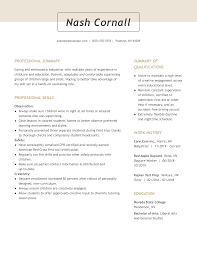 Professional Babysitter Resume Example Tips Myperfectresume