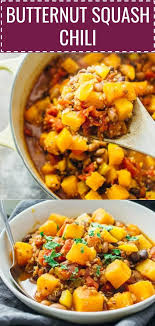 Butternut Squash Chili This Butternut Squash Chili Is One Of My Favorite Chili Recipes Butternut Squash Chili Favorite Chili Recipe My Favorite Chili Recipe