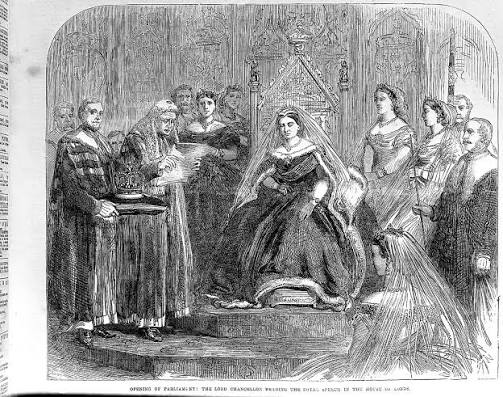 File:Queen Victoria at the opening of Parliament, 1866. Wellcome L0002409.jpg - Wikimedia Commons