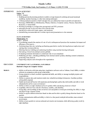 The cv or curriculum vitae is a full synopsis (usually around two to three pages). Data Scientist Resume Samples Velvet Jobs