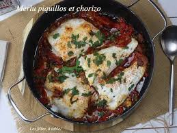 Besoin D Un Colin Un Poisson Qui Merite Plus Que D Etre Juste Pane Recette Piquillos Tajine Agneau Chorizo