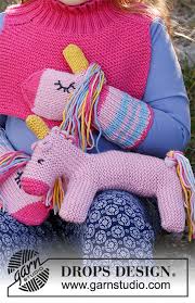 Unicorn and fairy knitting pattern in 2020 | unicorn. Rainbow Unicorn Mittens Drops Children 37 17 Free Knitting Patterns By Drops Design