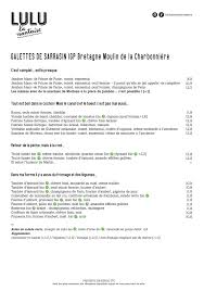 Lulu La Nantaise Creperie Home Paris France Menu Prices Restaurant Reviews Facebook