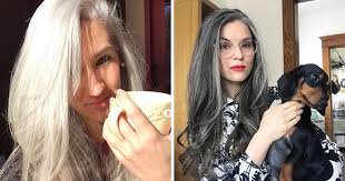 Going gray with long hair can be fun as well as challenging. More And More Women Are Proudly Rocking Their Gray Hair And They Look Beautiful Elite Readers
