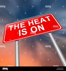 The heat is on Stock Photo - Alamy