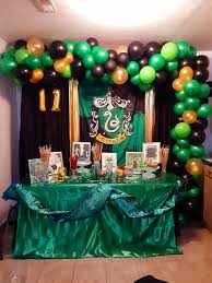 slytherin party harry potter bday harry potter birthday harry potter cake