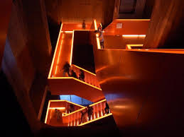 Zollverein Kohlenwasche Light Project Stairs Coal Mining