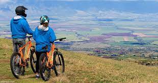 Cruiser phil's downhill bicycle tours offer outstanding bike excursions down the slopes of haleakala. Maui Biking Bike The Volcano At Haleakala In Hawaii