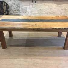 table de salle a manger en chene et ardoise salle a manger en chene table salle a manger table bois