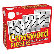 Buy Usa Today Crossword Puzzles 2021 Day To Day Calendar Calendar Day To Day Calendar August 11 2020 Online In Italy 1524859931