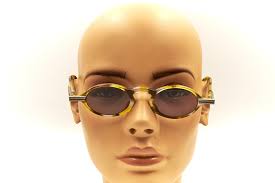 MARCO POLO by Metzler 3811 Vintage 1980s Yellow Colorful Designer  Sunglasses