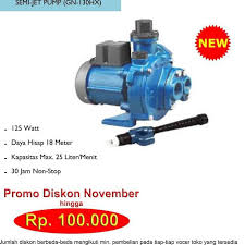 Jadi anda bisa secara langsung melakukan perbaikan terhadap pompa air sanyo dan panasonic yang rusak. Pompa Air Semi Jet Pump Panasonic 125 Watt Gn 130h Original Blackpinkstore22 Shopee Indonesia