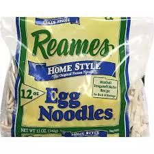 Cook noodles using directions on package. Reames Egg Noodles Home Style Pasta Rice Mackenthuns