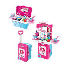 Korean kitchen set toys in luggage. 3 In 1 Kids Little Luggage Plastic Cooking Set Toy Kitchen Toys For Girls Hc472703 View Kitchen Toys For Girls H C Toys Product Details From Shantou H C Toys Crafs Manufactory On