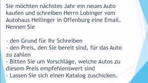 Abschlieend mchte ich noch erwhnen, dass. Telc B2 Anmeldung Brief Beispiel
