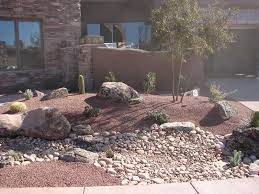 If you're wondering what plants are native to the high desert area, you've got to see these high desert landscaping ideas. Precision Landscape And Maintenance St George Utah Backyard Landscaping Desert Landscaping Landscaping With Rocks