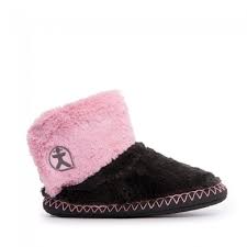 Audrey Short Faux Fur Slipper Boots Charcoal Dusky Pink Side Fur Slippers Boots Slipper Boots Slippers