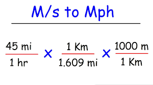 Maybe you would like to learn more about one of these? How To Convert Miles Per Hour To Meters Per Second Mph To M S Youtube