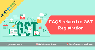 Faqs Related To Gst Registration Goods And Services Indirect Tax Registration