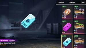 Garena free fire developers update new free redeem codes every month, so that users can enjoy some free rewards as well. Gratis Begini Caranya Mendapatkan Voucher Diamond Royale Di Free Fire