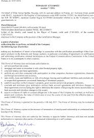 A compelling closing statement not only ends the cover letter on a positive note but cements the fact that you're the ideal candidate. Fghcl002 Home Center Lite Cover Letter Fibar Power Of Attorney Letter Fibar Group S A