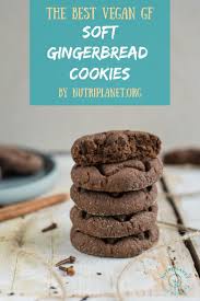 Chewy And Soft Gingerbread Cookies Vegan Cookies Recipes Vegan Christmas Cookies Recipes Soft Gingerbread Cookies