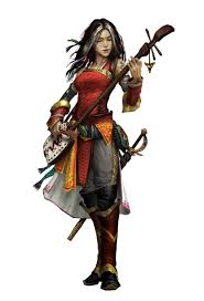 F Bard Light Armor Lute Sword Bard Character Portraits Dungeons And Dragons Characters