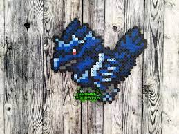 Pokemon Sword And Shield Corviknight Perler Sprite Pokemon Bead Perler Bead Art Hama Beads Pokemon
