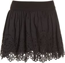 Isabel Marant Black Eyelet Skirt Skirts Eyelet Skirt Womens Skirt